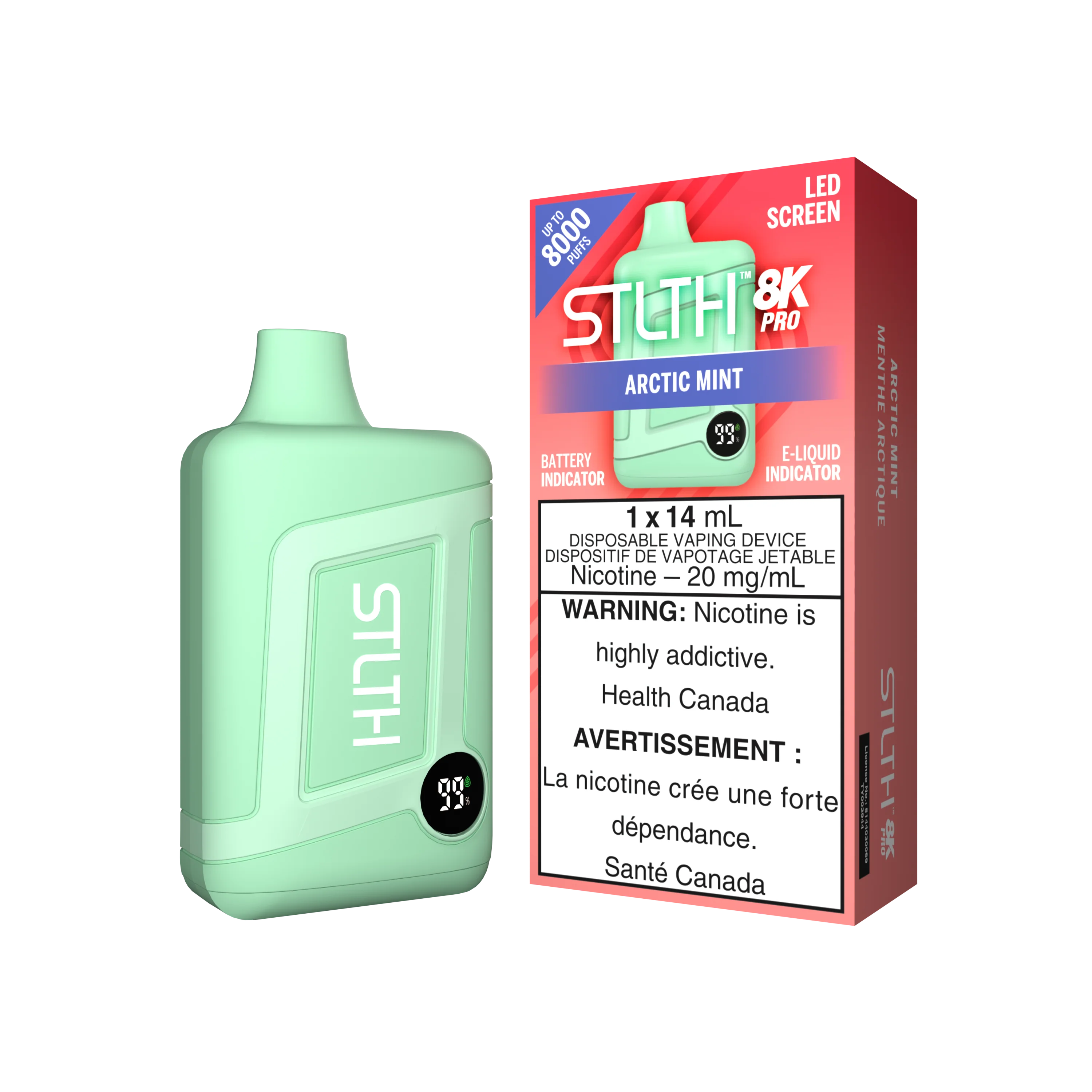 STLTH 8K PRO - Arctic Mint - Image 2