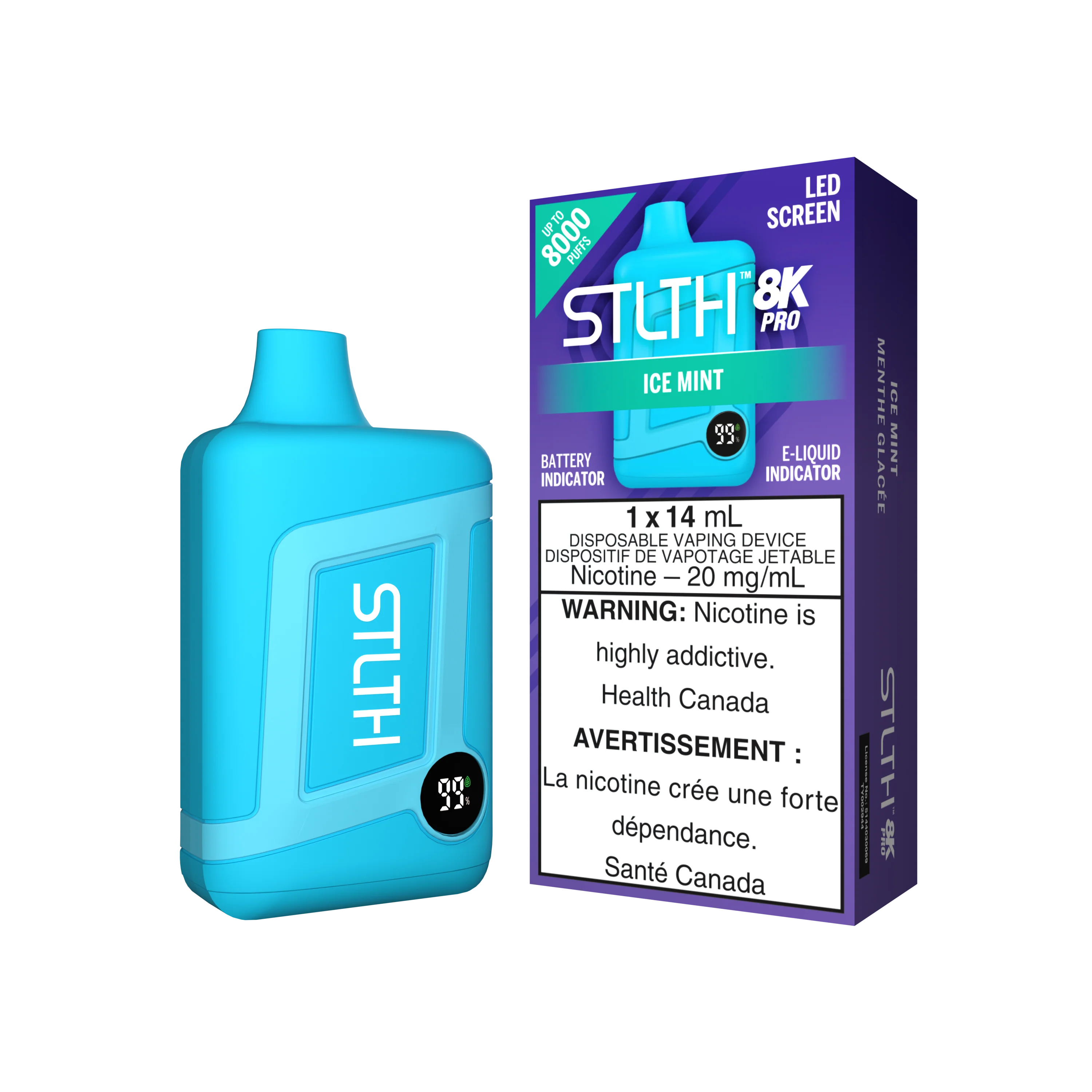 STLTH 8K PRO - Ice Mint - Image 2