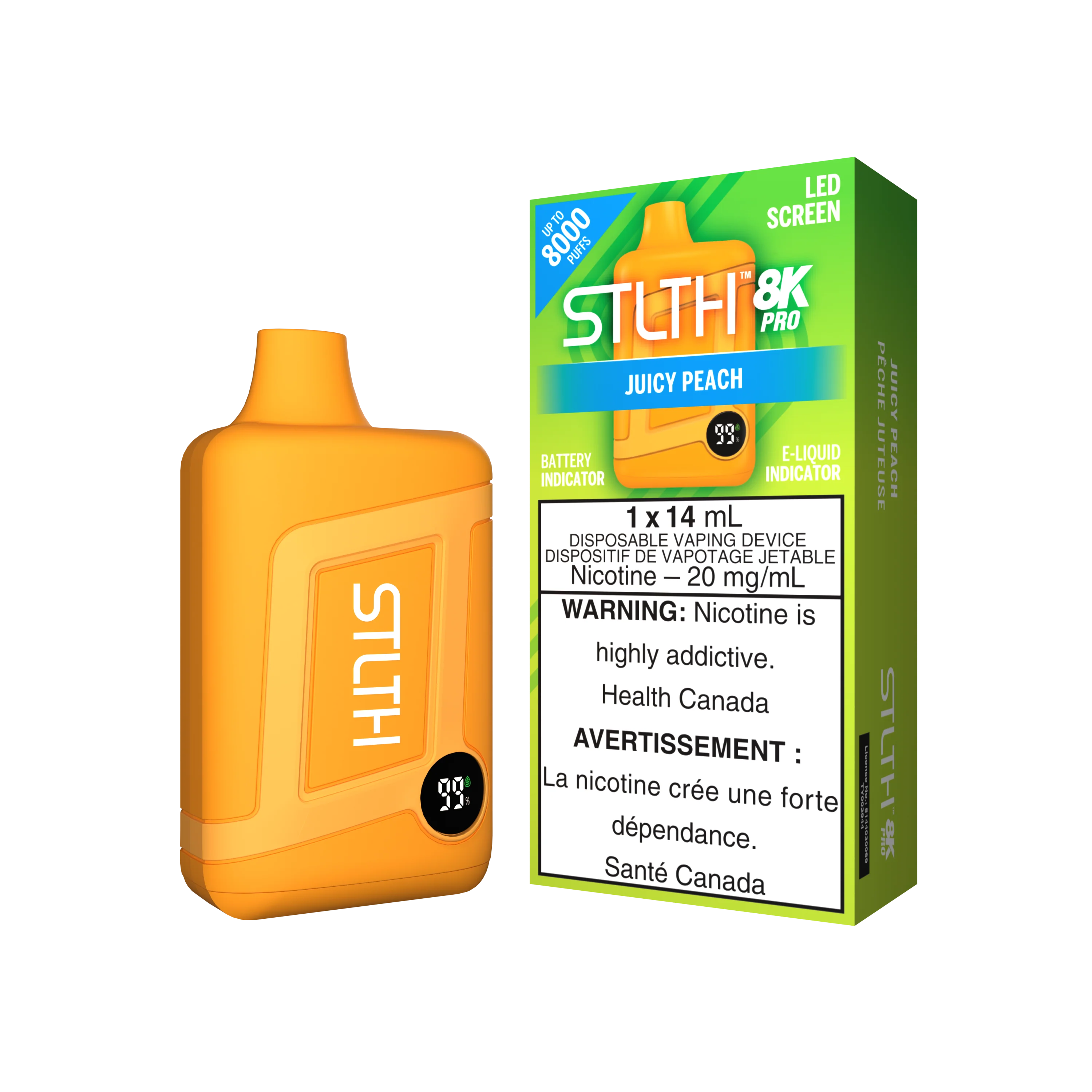 STLTH 8K PRO - Juicy Peach