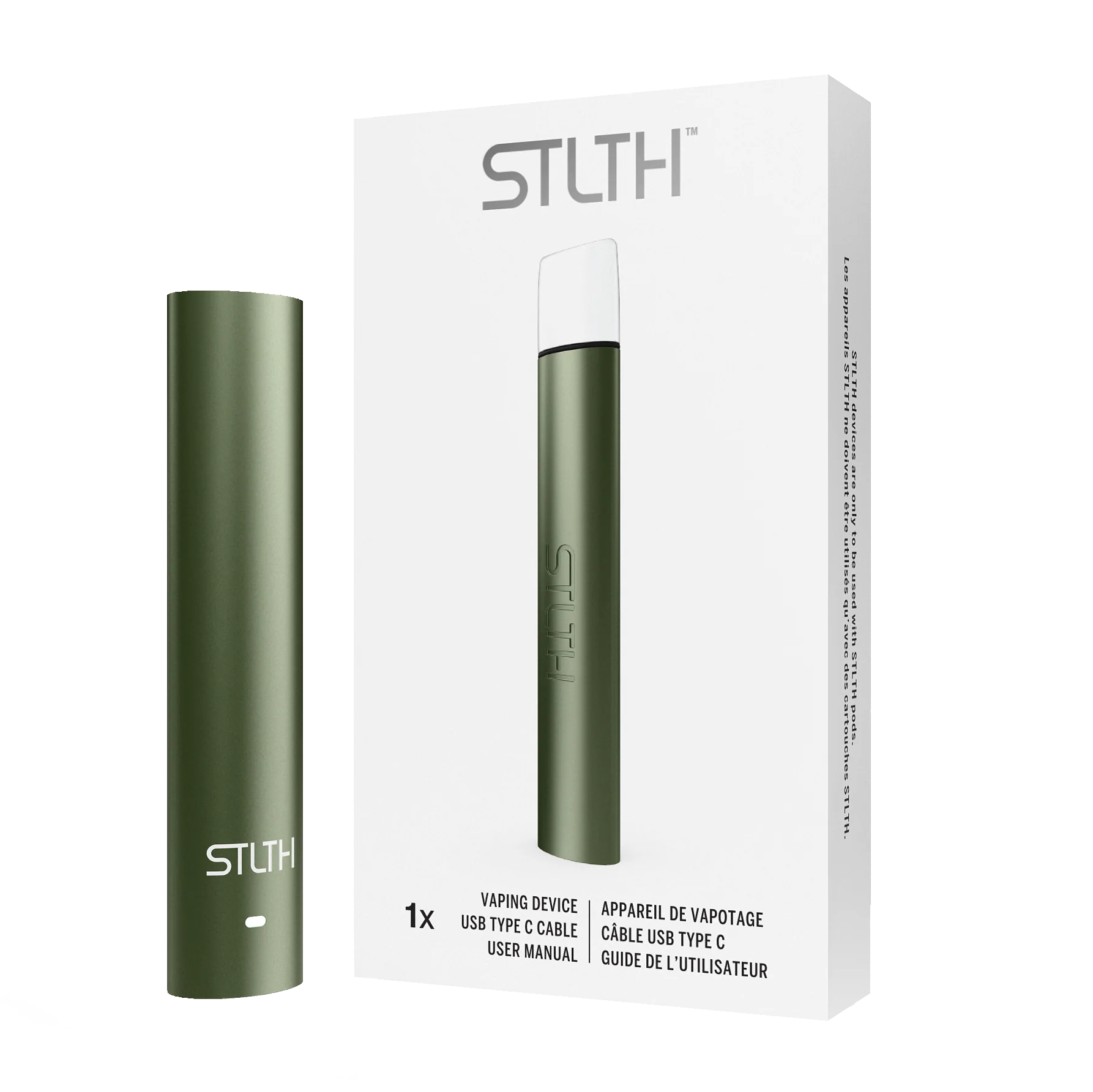 STLTH Device Type C - Green Metal