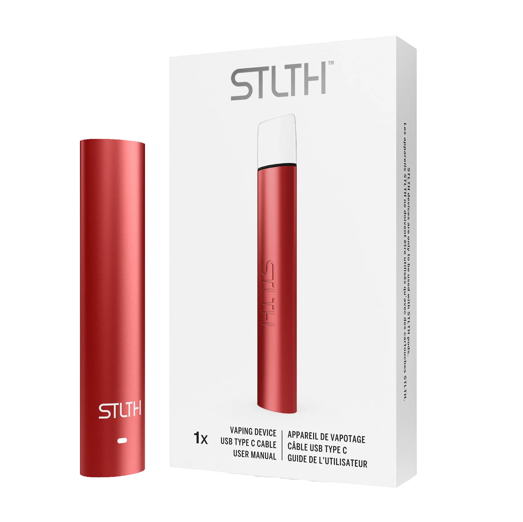 STLTH Device Type C - Red Metal