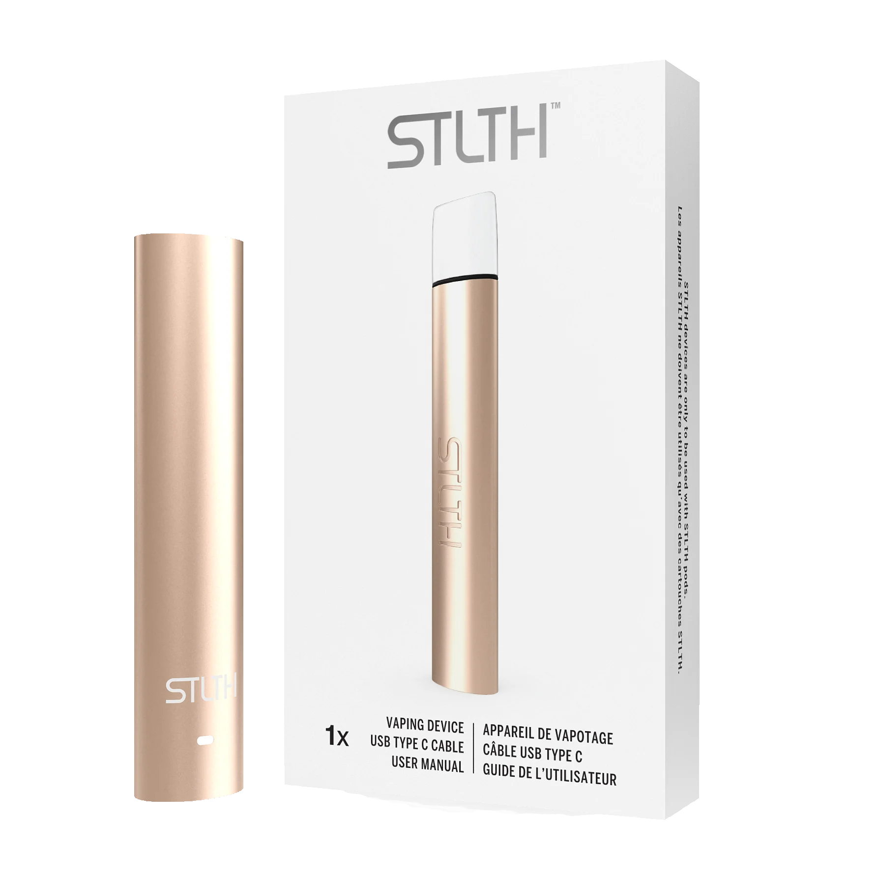 STLTH Device Type C - Rose Gold Metal