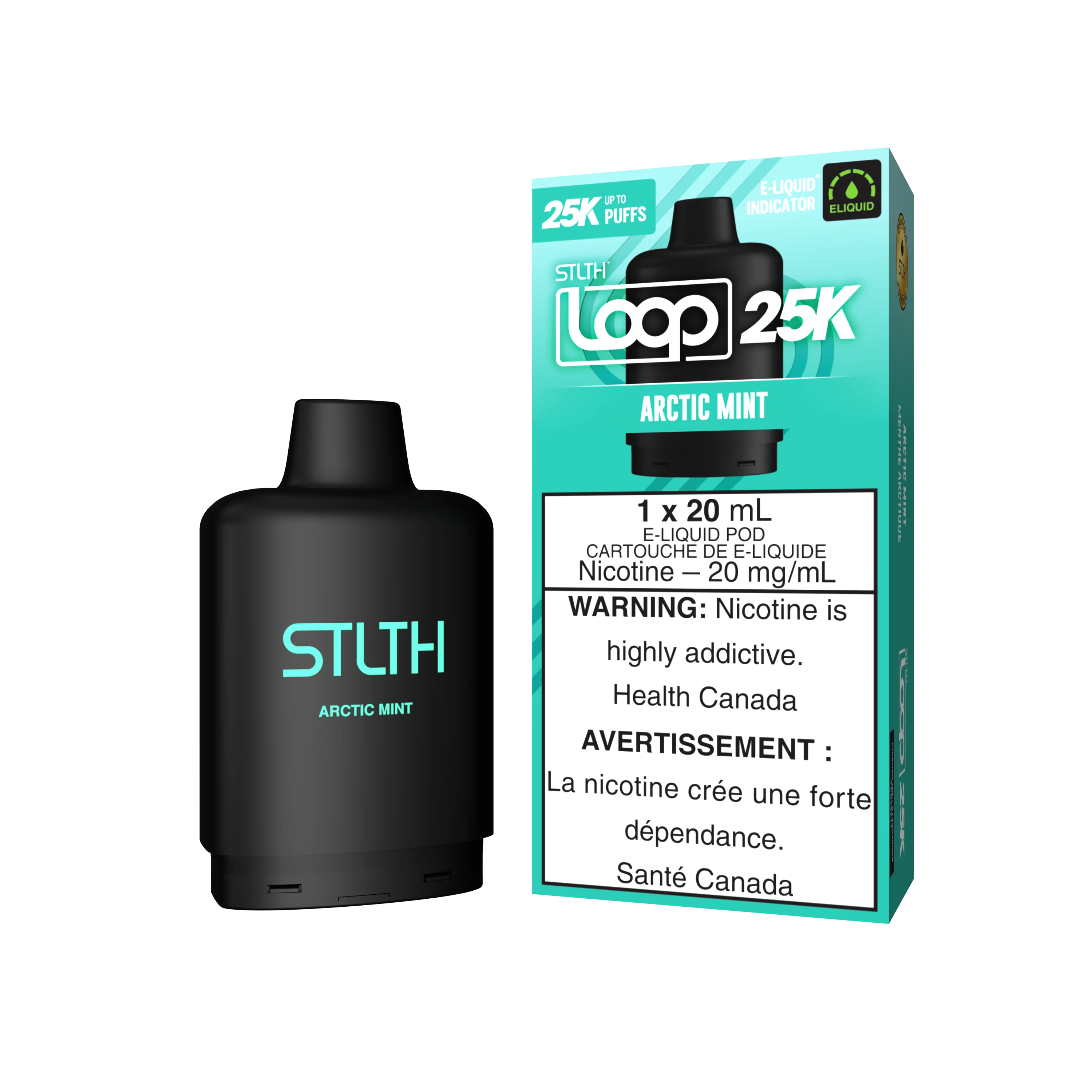 STLTH LOOP 25K Pod Pack - Arctic Mint - Image 2