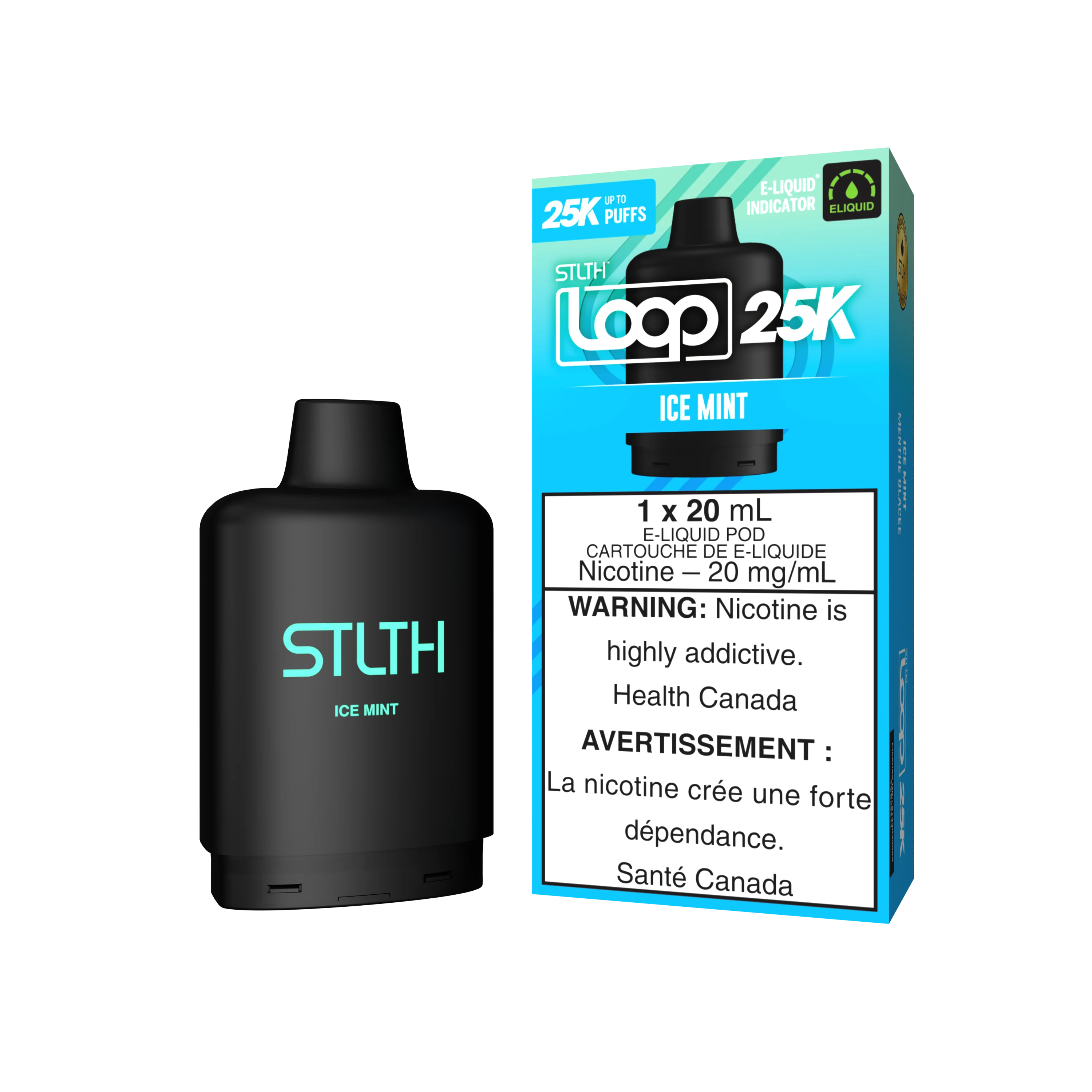 STLTH LOOP 25K Pod Pack - Ice Mint - Image 2