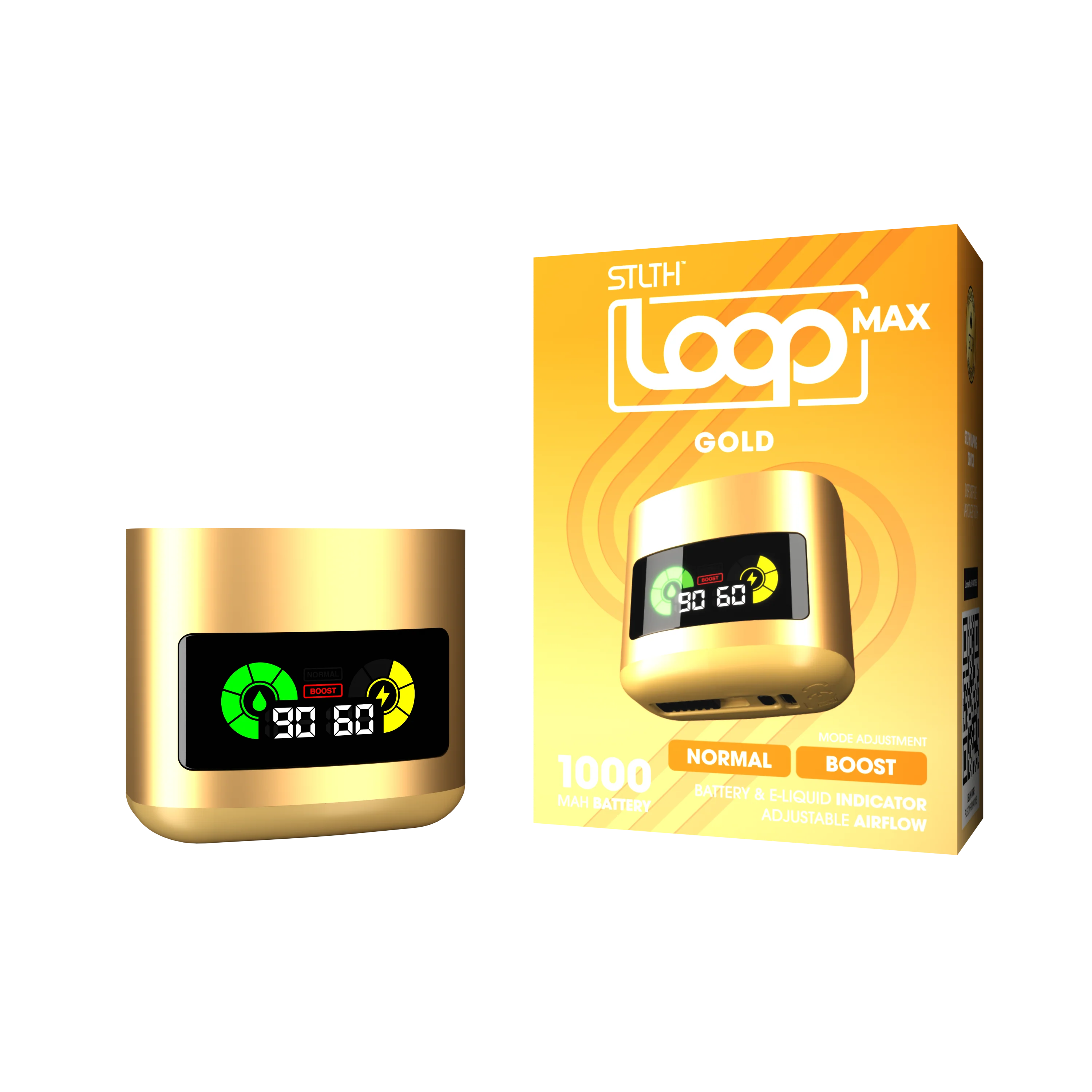 STLTH LOOP MAX Device - Gold
