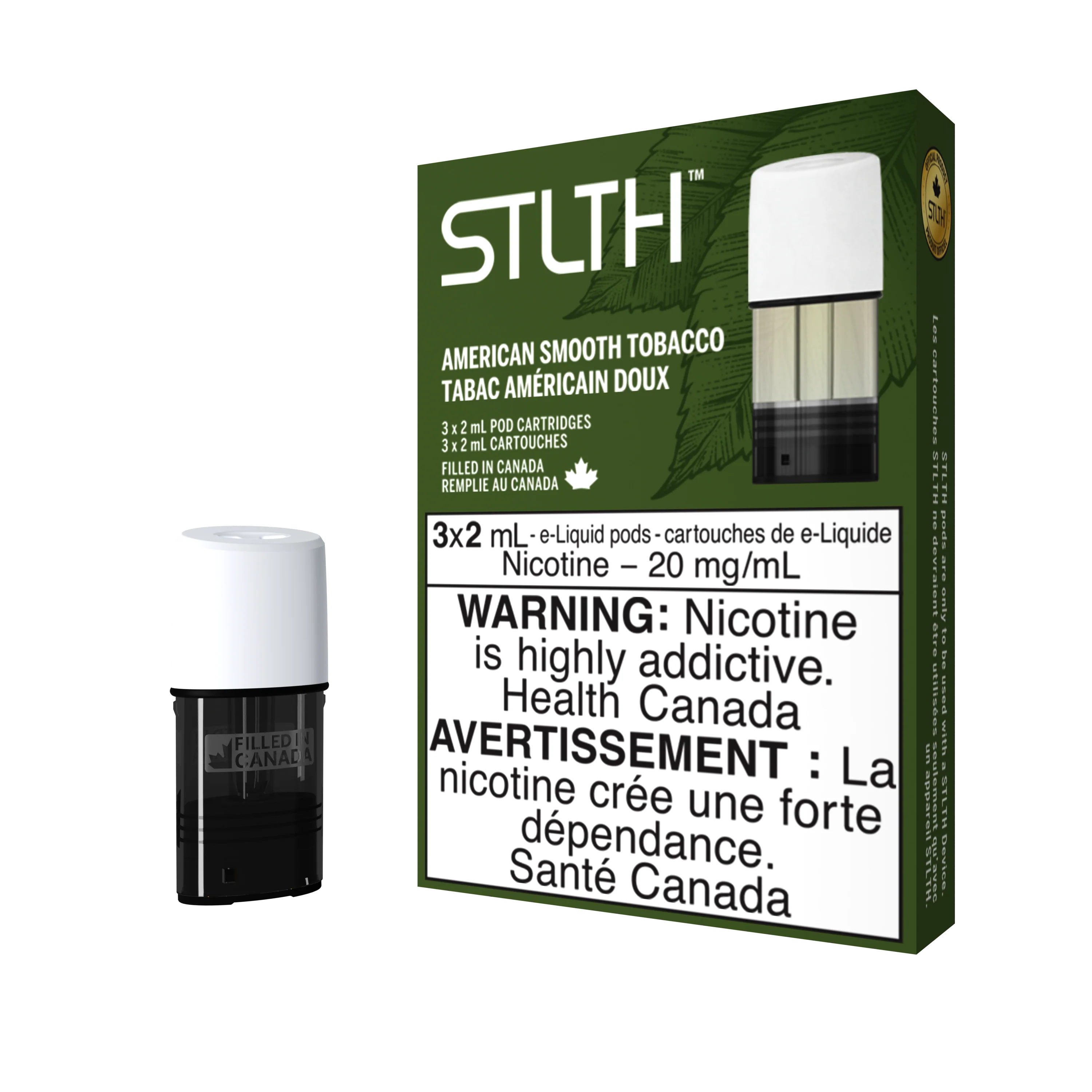 STLTH Pod Pack - American Smooth Tobacco