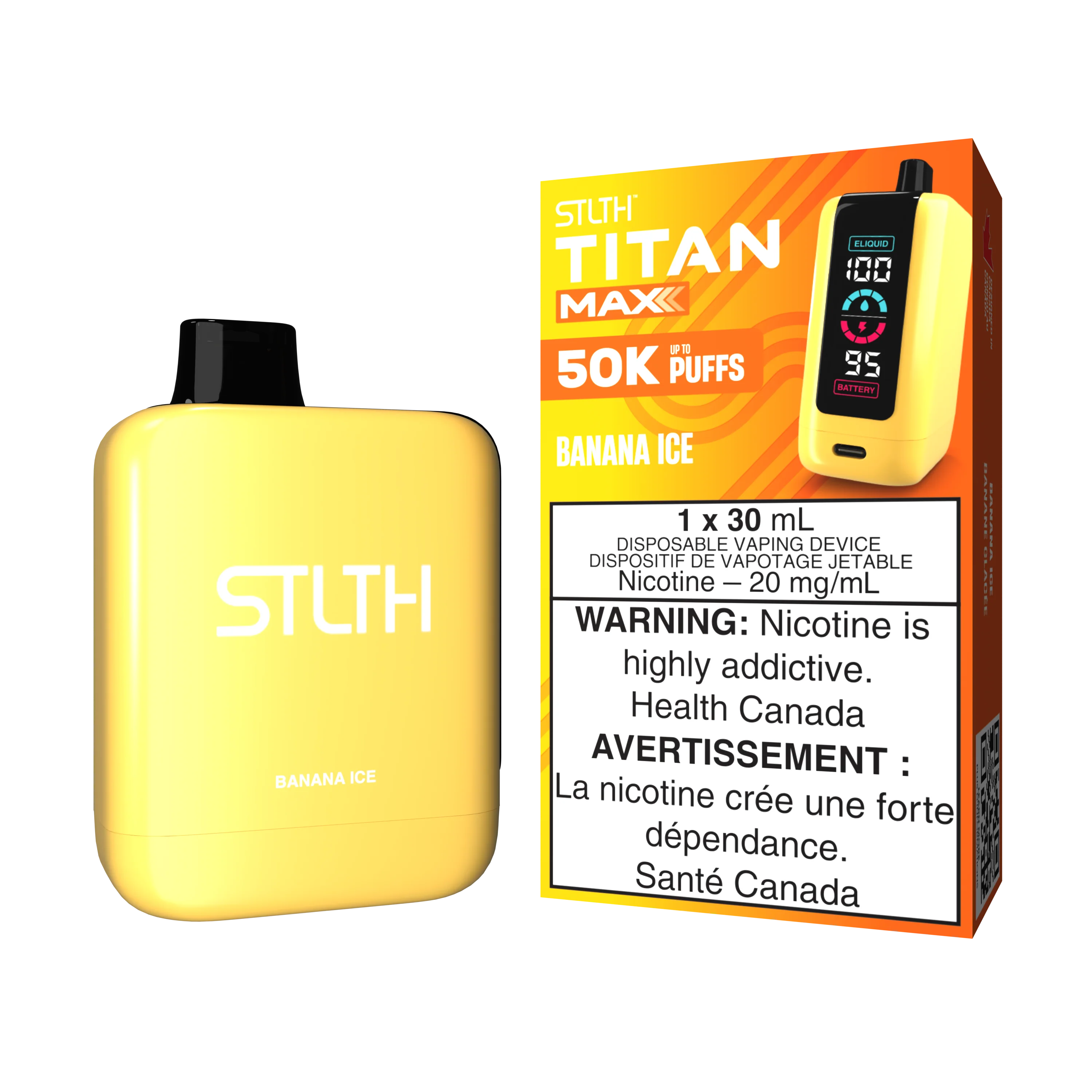 STLTH TITAN MAX - Banana Ice