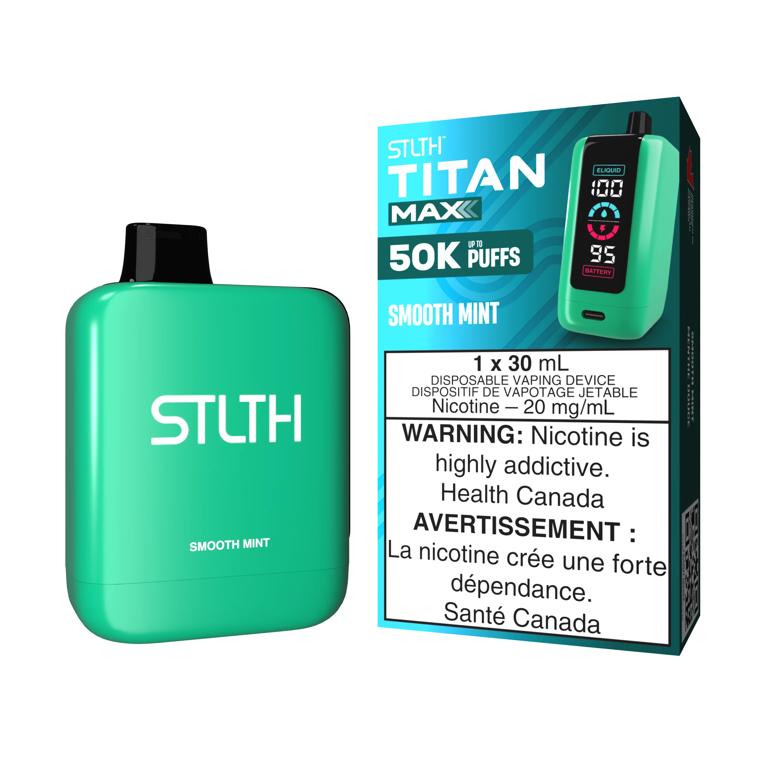 STLTH TITAN MAX - Smooth Mint