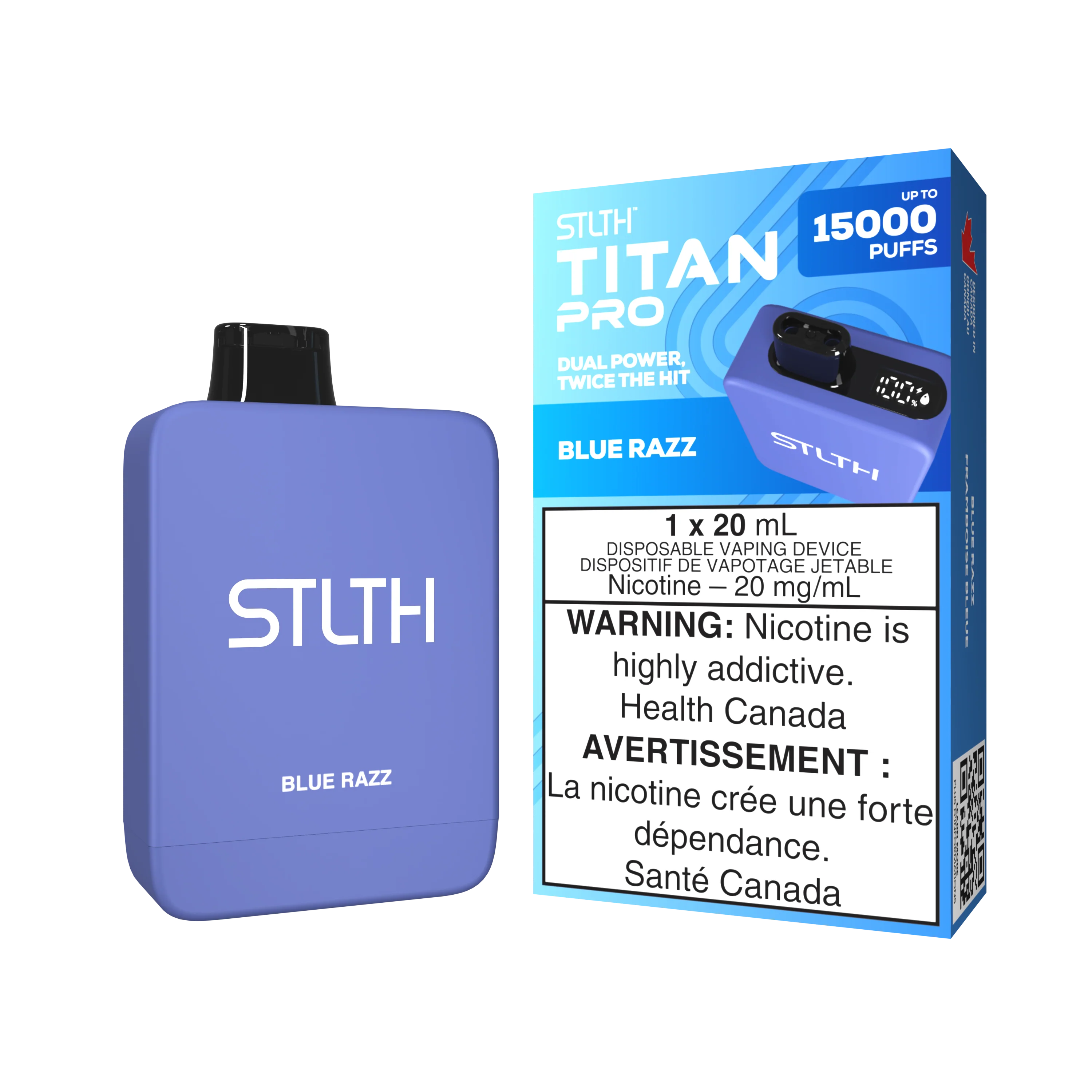 STLTH TITAN PRO - Blue Razz