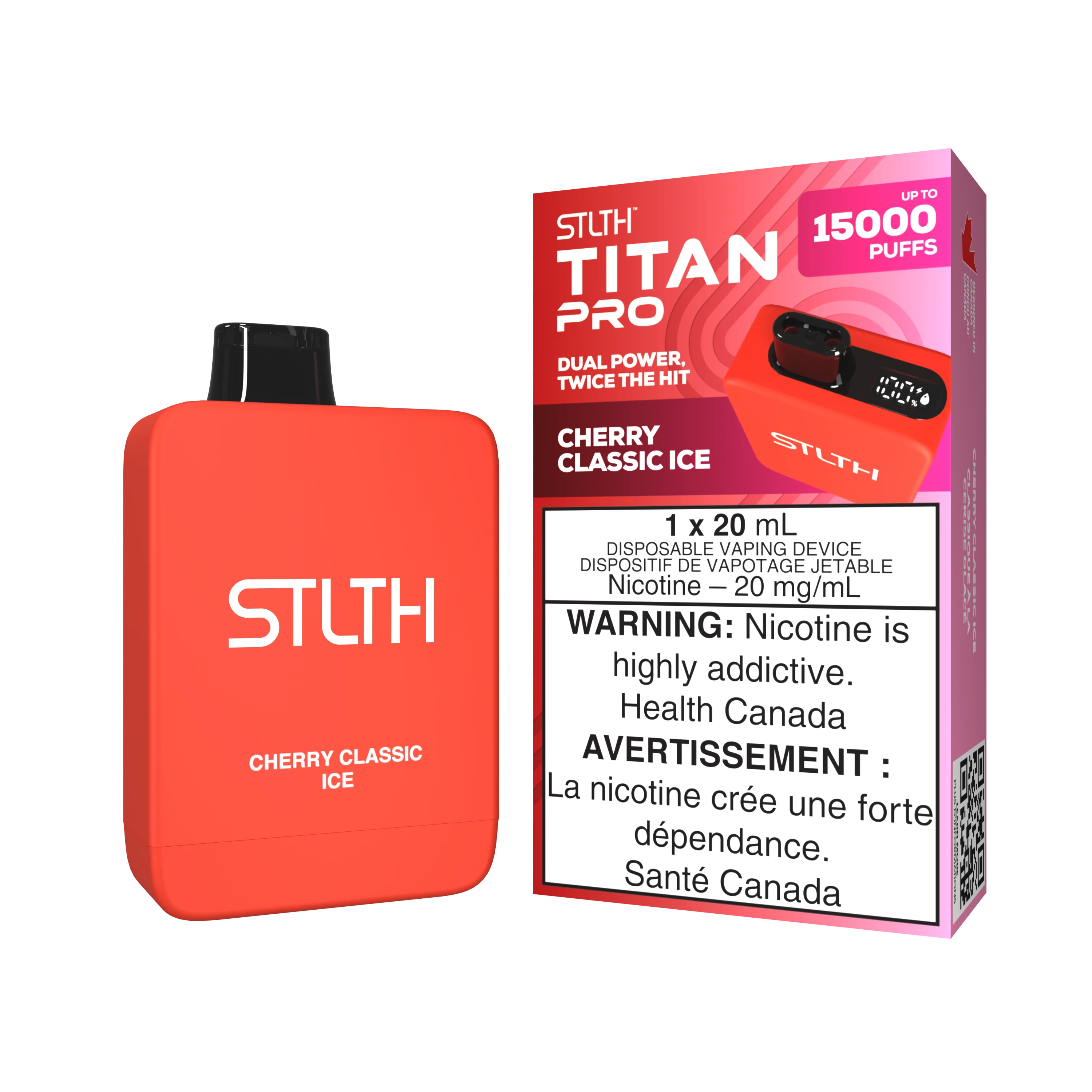STLTH TITAN PRO - Cherry Classic Ice