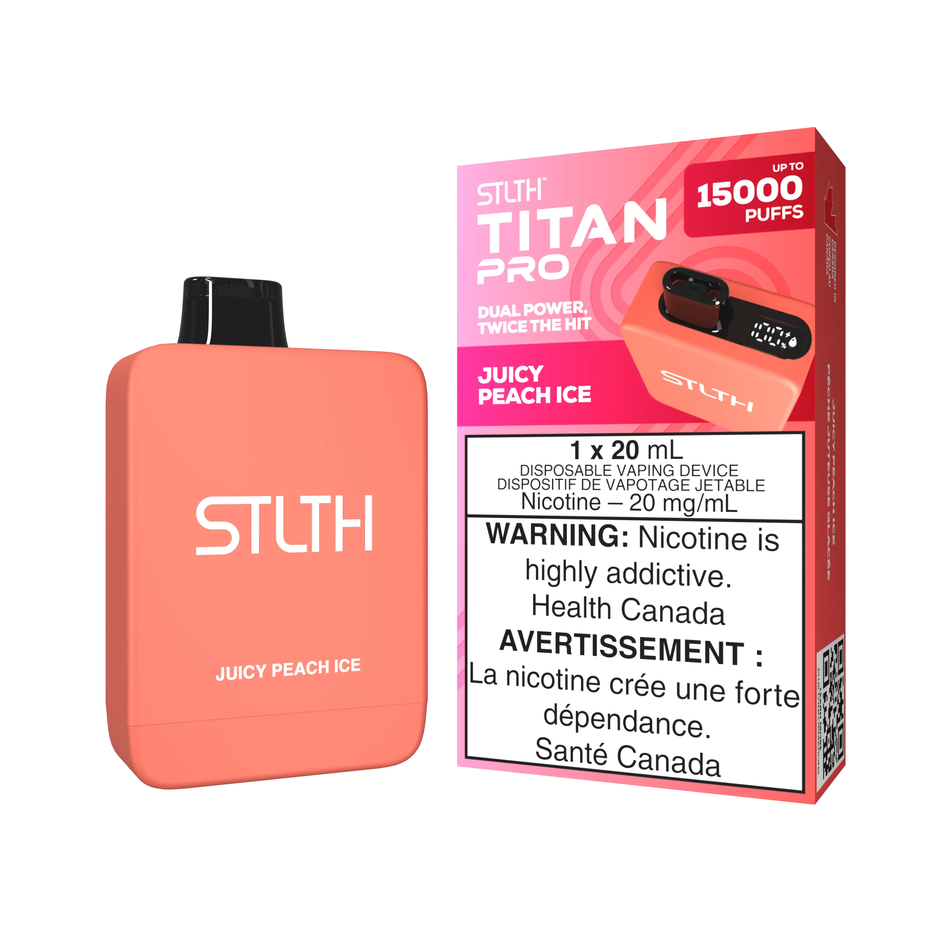 STLTH TITAN PRO - Juicy Peach Ice
