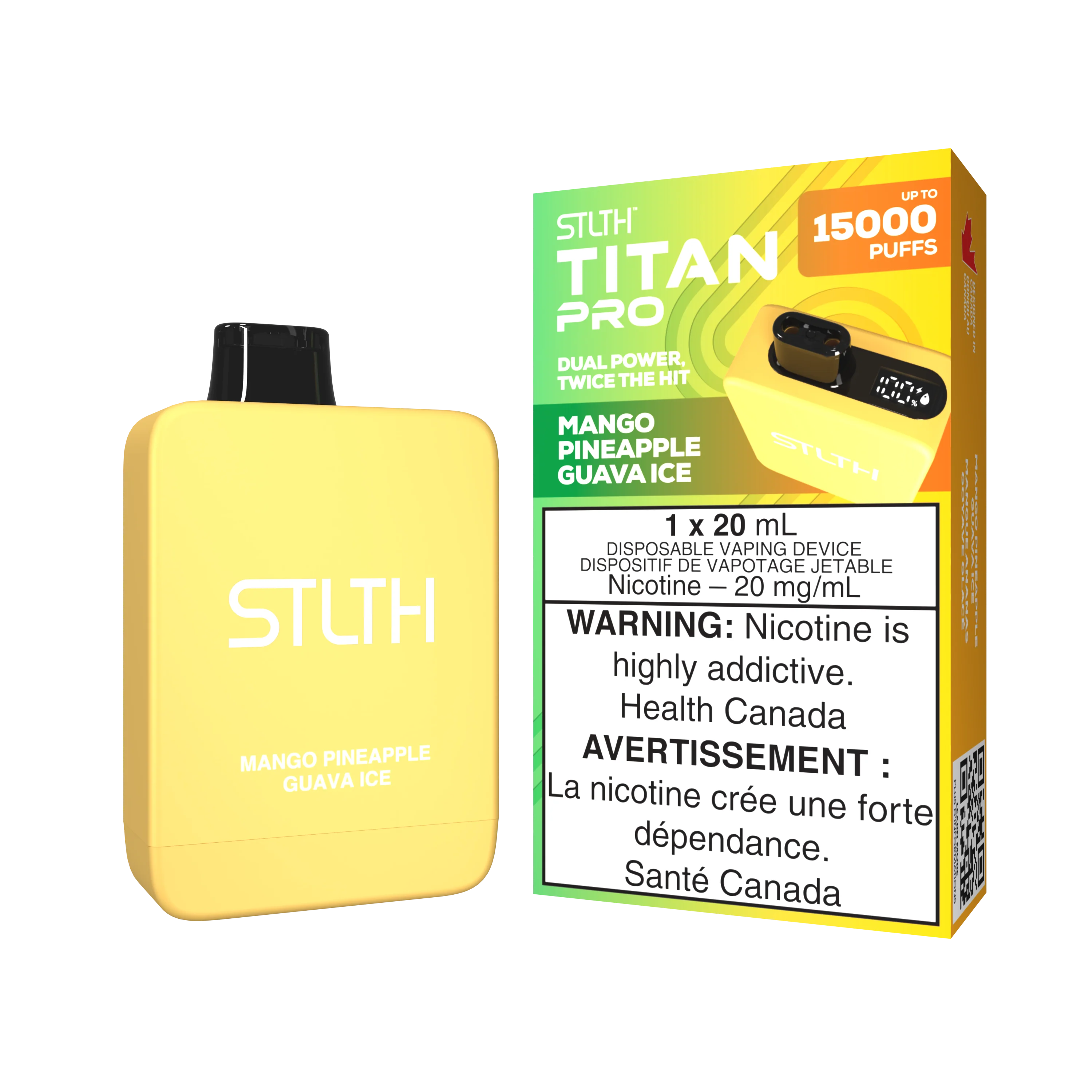 STLTH TITAN PRO - Mango Pineapple Guava Ice
