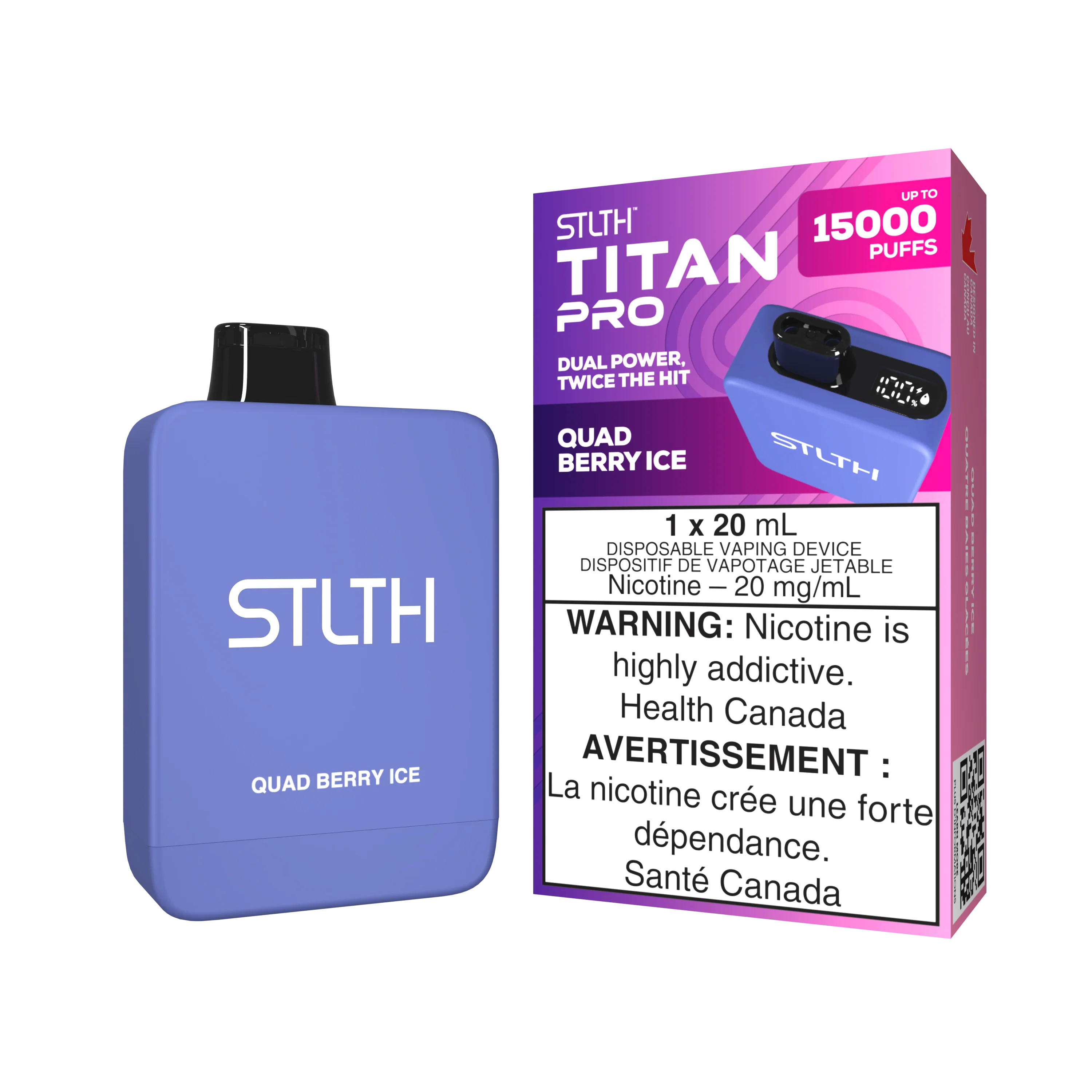 STLTH TITAN PRO - Quad Berry Ice