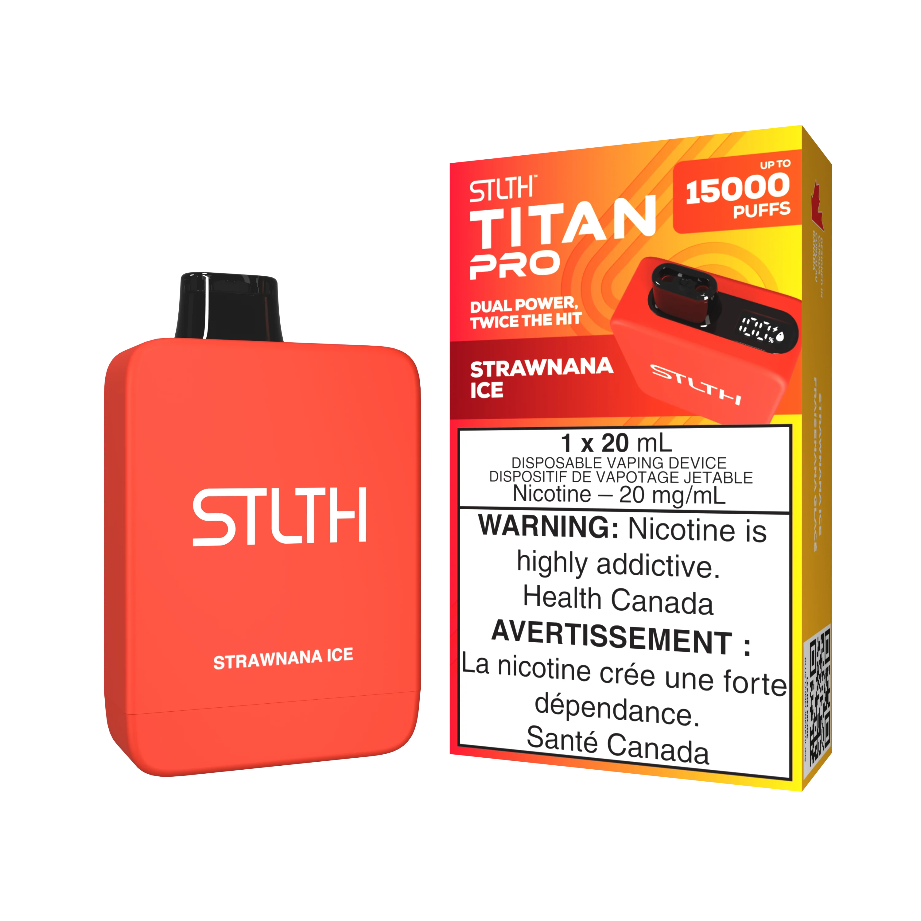 STLTH TITAN PRO - Strawnana Ice