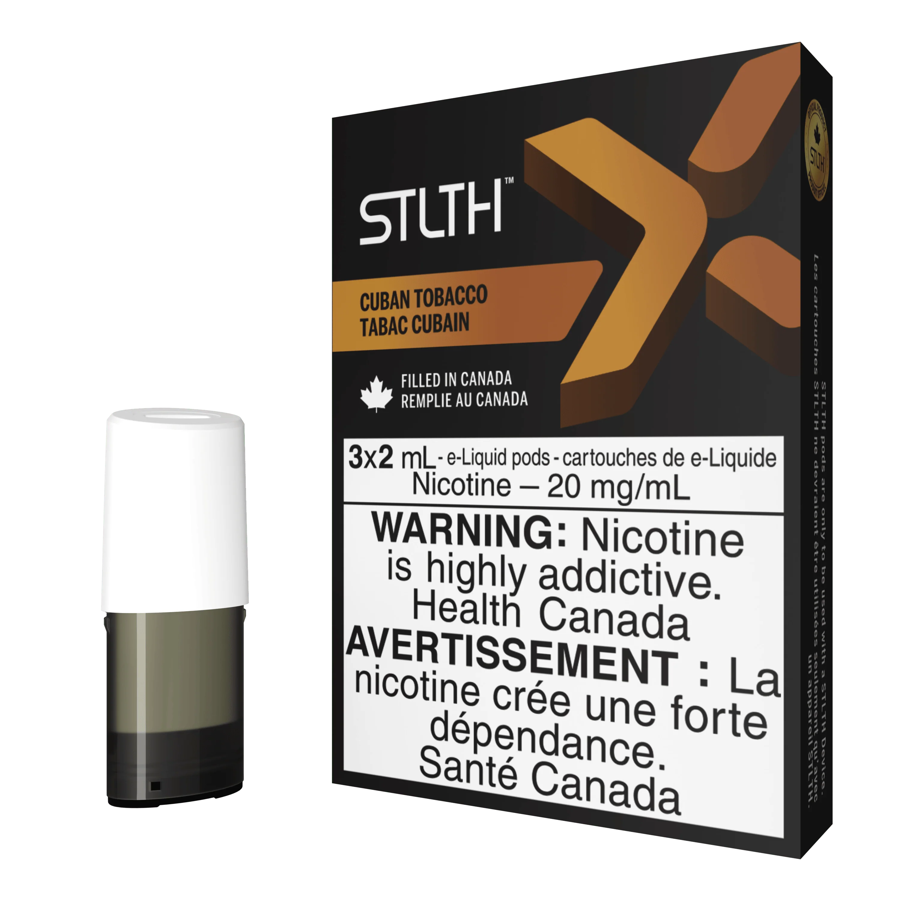 STLTH X Pod Pack - Cuban Tobacco - Image 3