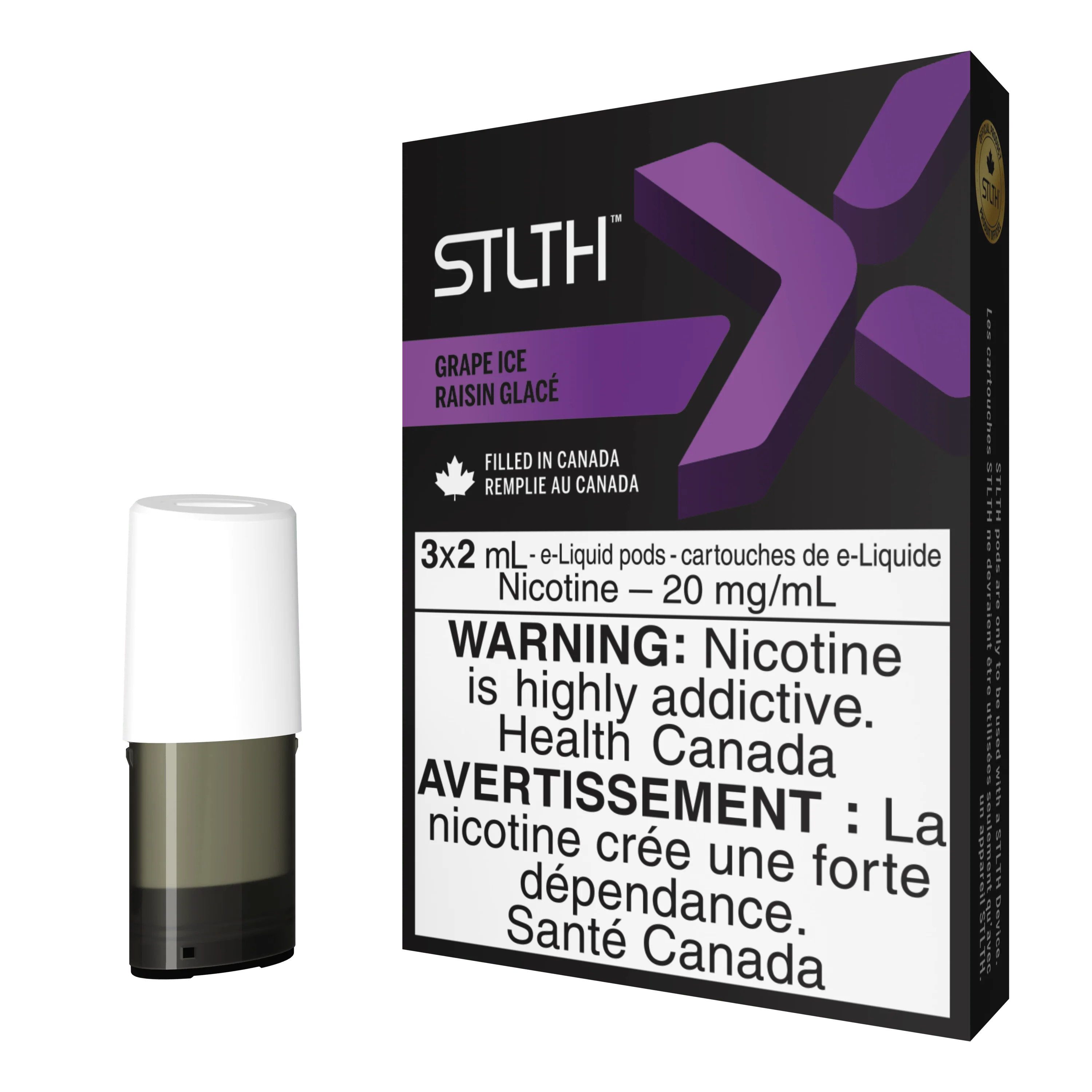 STLTH X Pod Pack - Grape Ice